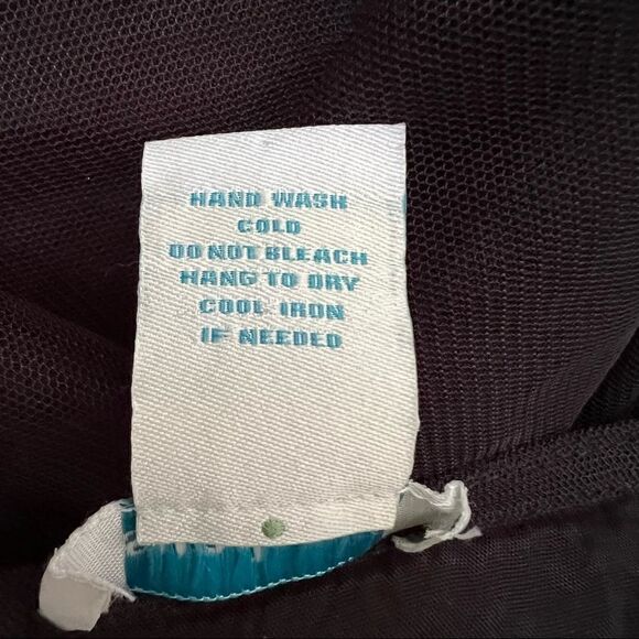 Sundance Boho Black + Gold Sheer Embroidered and Beaded Long Sleeve Top Small - Picture 7 of 7